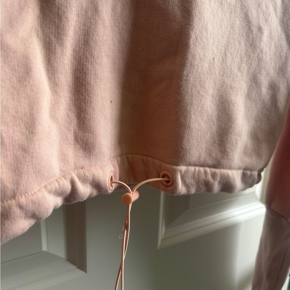 Excellent condition size XS Gymshark Light Pink Blush  Cropped Hoodie - Picture 7 of 13